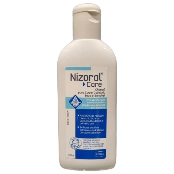 Nizoral Care Champô Couro Cabeludo Seco e Sensível 200ml